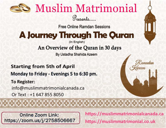 Muslim matrimonial services in usa